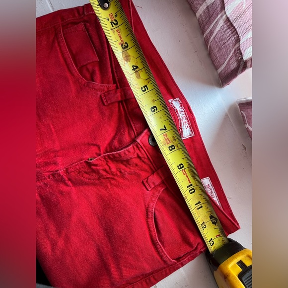 Guess jeans - Brittany skinny - size 23 - red - Picture 5 of 5